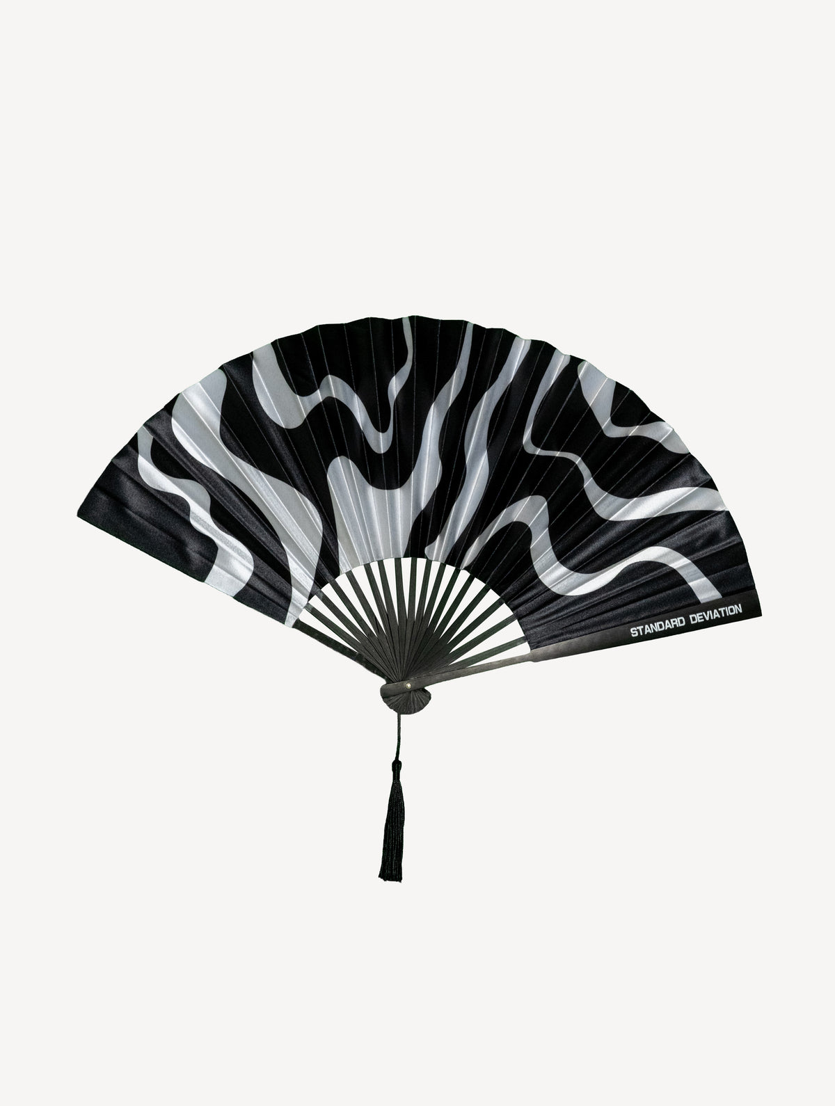 SWEATBOX HAND FAN, front view. 
