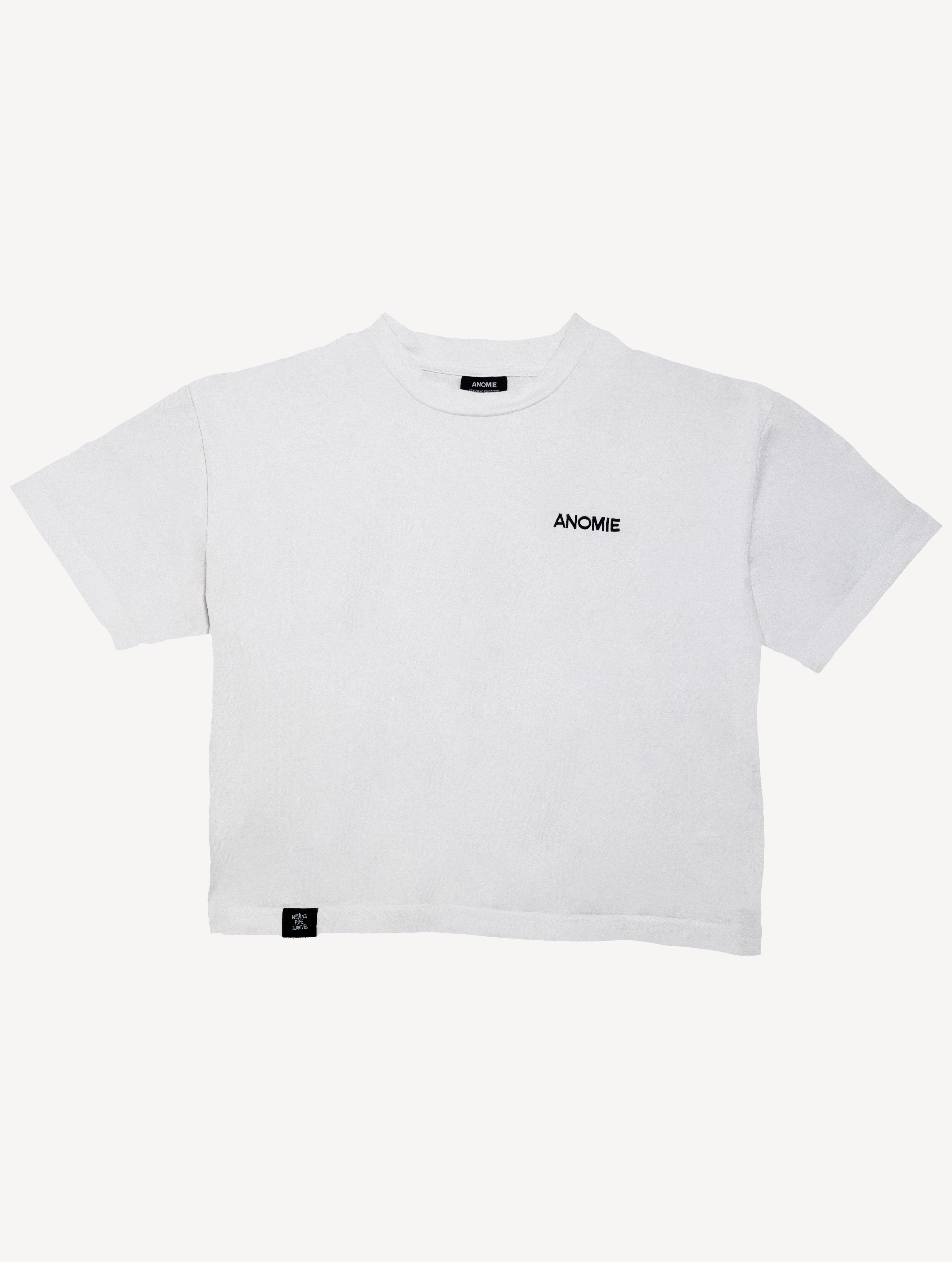 NOTHING PURE SURVIVES TEE, front view
