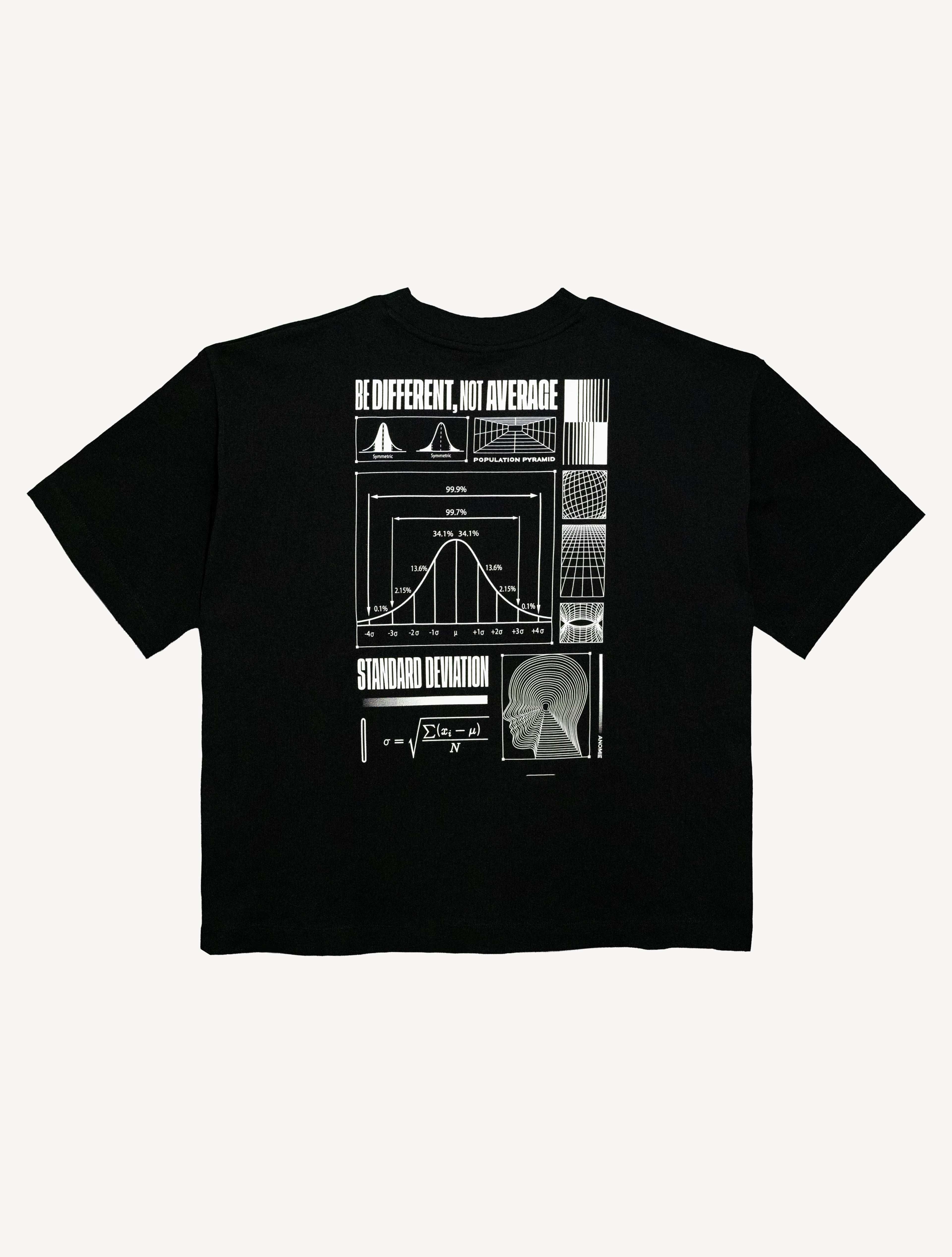 STANDARD GAUSS TEE, back view